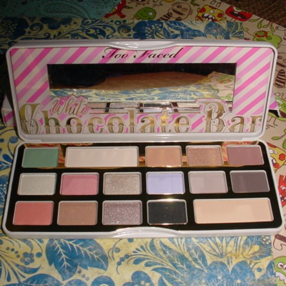 TOO FACED NIB Eyeshadow Palette WHITE CHOCOLATE - Picture 1 of 2